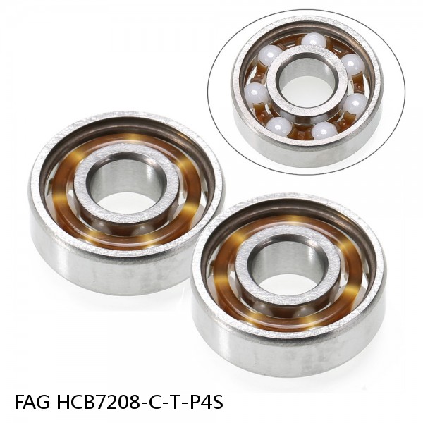 HCB7208-C-T-P4S FAG precision ball bearings