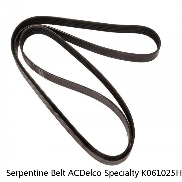 Serpentine Belt ACDelco Specialty K061025HD #1 small image