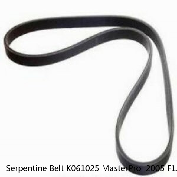 Serpentine Belt K061025 MasterPro  2005 F150 5.4 13/16"x103" OC #1 small image