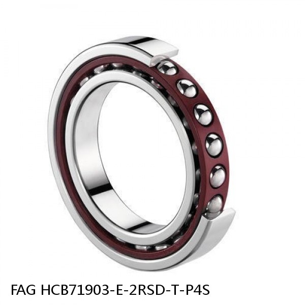 HCB71903-E-2RSD-T-P4S FAG high precision ball bearings #1 image