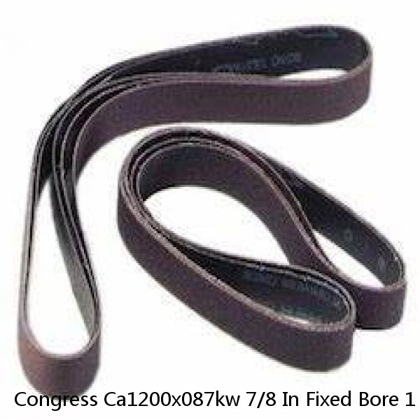 Congress Ca1200x087kw 7/8 In Fixed Bore 1 Groove Standard V-Belt Pulley 12 In Od #1 image