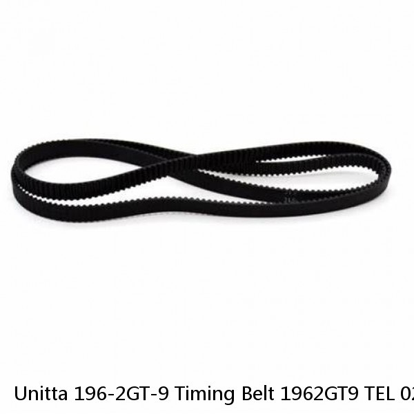 Unitta 196-2GT-9 Timing Belt 1962GT9 TEL 023-000831-1 9mm Width #1 image